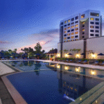 Humble rooms & suites in a polished hotel offering 3 restaurants