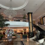 Elegant rooms & suites in a contemporary lodging featuring a restaurant