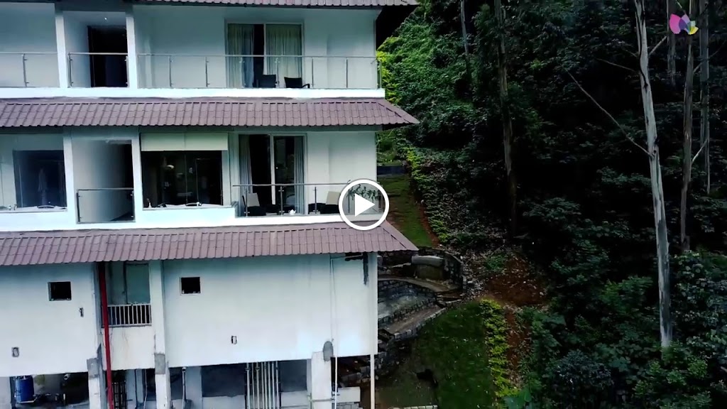 an open-air restaurant & a luxe spa.