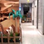 along with an airy restaurant & an unpretentious lounge.
