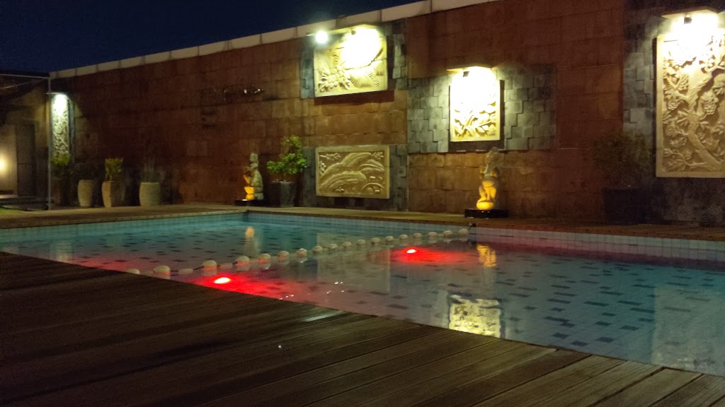 plus an infinity pool & a spa.