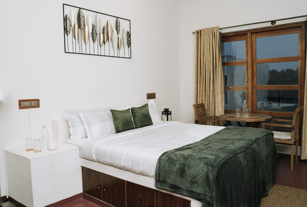 Nestled right by the water