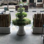 a bar & a plunge pool.