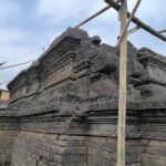 Compact 13th-century temple with intricate