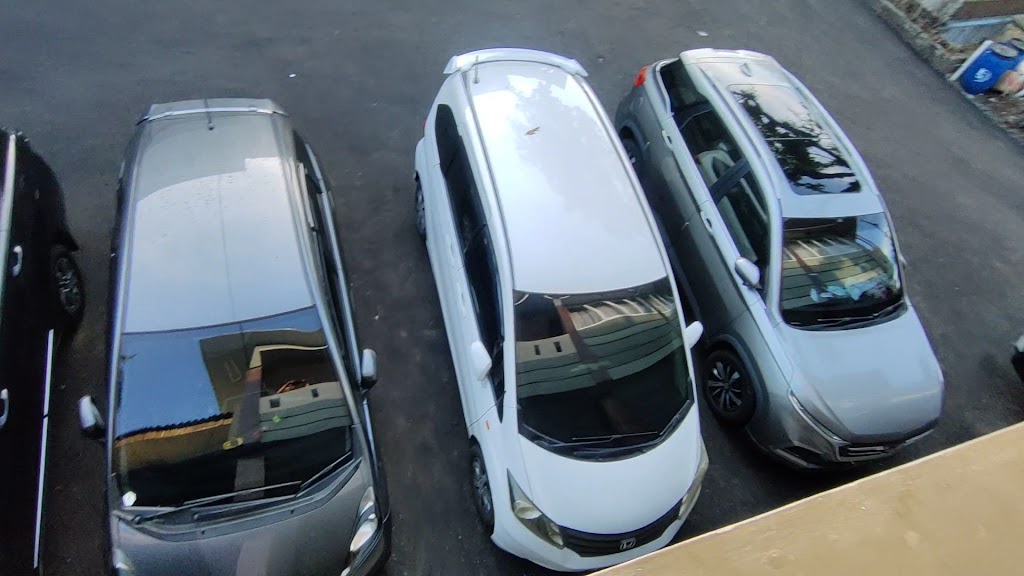 an outdoor pool & a restaurant