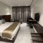 Simply furnished rooms with Wi-Fi in an unpretentious hotel featuring a restaurant.