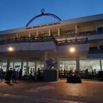 plus an eatery serving vegetarian fare.