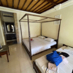 Modest rooms in a casual beachfront hotel offering a restaurant