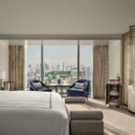 a spa & a rooftop pool.