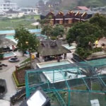 A series of hot & cold pools
