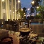 plus a bar & an outdoor pool.