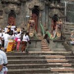 with ornate courtyards