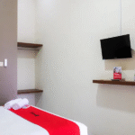 Unassuming rooms in a no-nonsense budget hotel featuring Wi-Fi