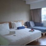 Unfussy rooms in a down-to-earth lodging offering an outdoor pool
