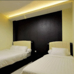 Humble budget hotel offering compact rooms & an informal cafe
