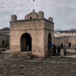 castle-like temple complex once used as a Hindu & Zoroastrian place of worship.
