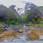 parkir sepeda/motor Rp. 3.000