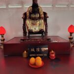 This Buddhist shrine dating back to 1650 features traditional Chinese architecture & religious art.