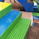 plus splash pads & play equipment for kids.