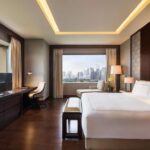 in a posh property offering 9 restaurants