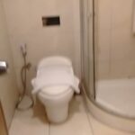 a bar & an outdoor pool