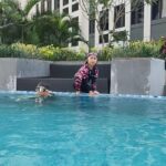 plus a gym & an outdoor pool.