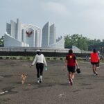 with a small history museum inside.