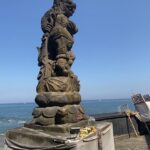pagodas & sunset views at a Hindu temple