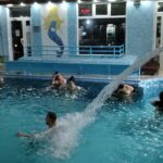 Casual rooms in a spa hotel with a restaurant