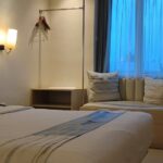 plus an outdoor pool & a restaurant.