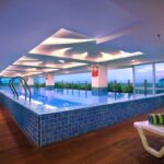 Unfussy rooms in a relaxed hotel with a spa