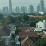 a bar & a buffet restaurant.