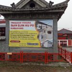 Restored monastery complex with 17th-century origins & a highly decorative