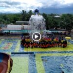 selain kolam Renang Wahana Waterboom juga dilengkapi Green Outbound anak dan dewasa